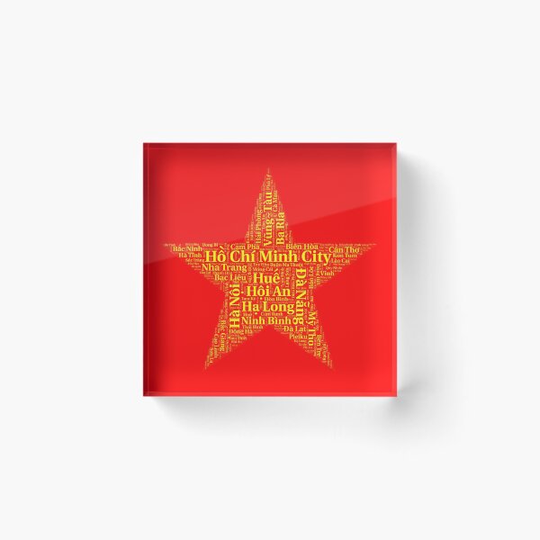 Item preview, Vietnam cities word cloud designed and sold by EmaRo.