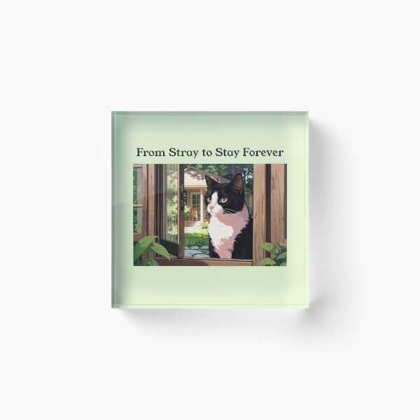 Item preview, From Stray to Stay Forever Cat Rescue designed and sold by Sachie's Studio.