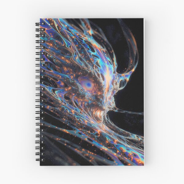 Item preview, The Guardian of Astral Emergence | Cosmic Guardian Wall Art | Psychedelic Portal Entity designed and sold by House of the Charlatan.