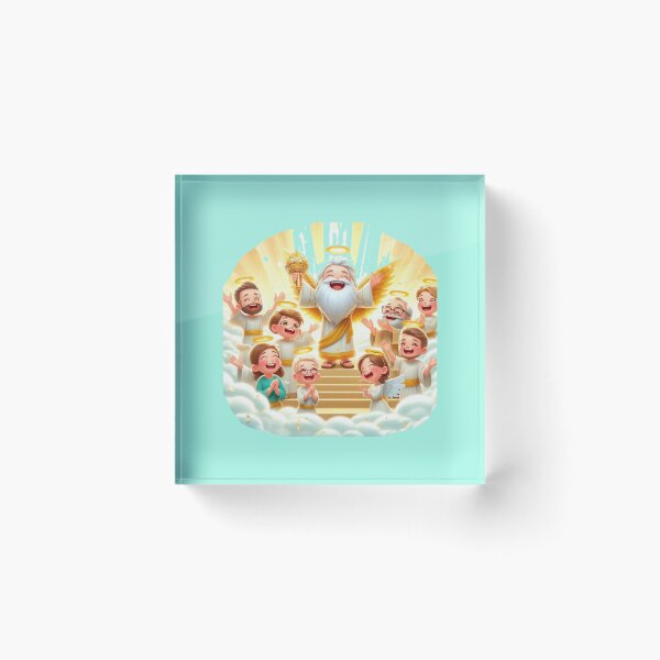 Item preview, Daniel 7:18 – The Saints Shall Receive the Kingdom | Cute 3D Eternal Victory designed and sold by PaintMeWorld.
