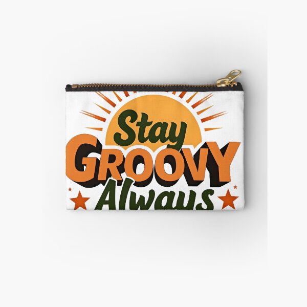 Item preview, Stay Groovy Always – Retro 70s Sunshine Design with Stars | Vintage Groovy Aesthetic designed and sold by Nene's design.