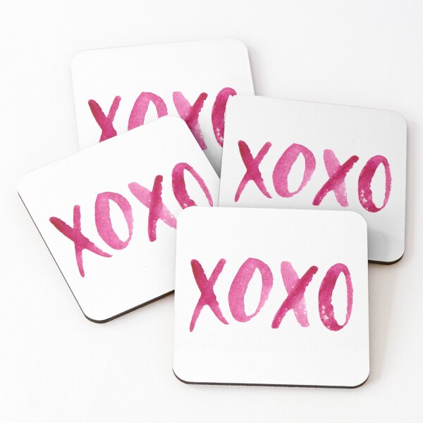 Artikelvorschau, XOXO Pink Handwritten entworfen und verkauft von SoftCo.