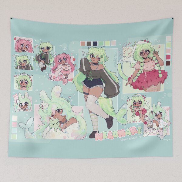 Item preview, Full Sheet Blue by Minty_Chu designed and sold by puppygrrlfailure.