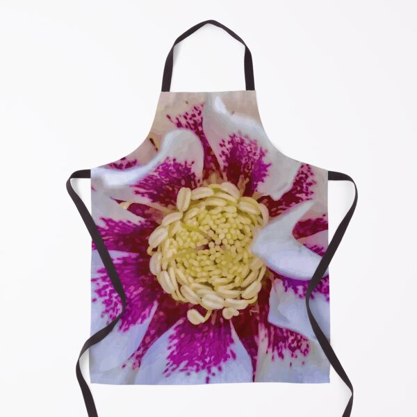 Item preview, Hellebore Flower in Magenta and White designed and sold by Vicky Brago-Mitchell®.
