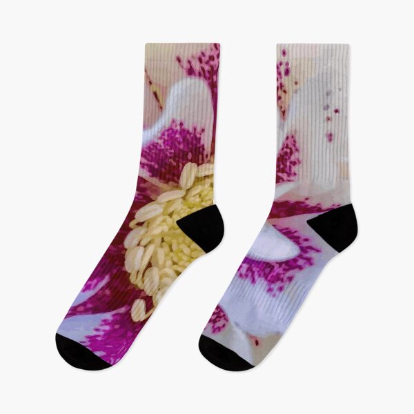 Item preview, Hellebore Flower in Magenta and White designed and sold by Vicky Brago-Mitchell®.
