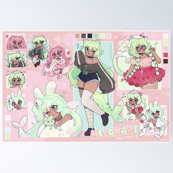Item preview, Full Sheet Pink by Minty_Chu designed and sold by melonari.