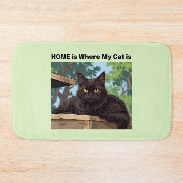 Item preview, Home is Where My Cat is Cat Rescue designed and sold by Sachie's Studio.