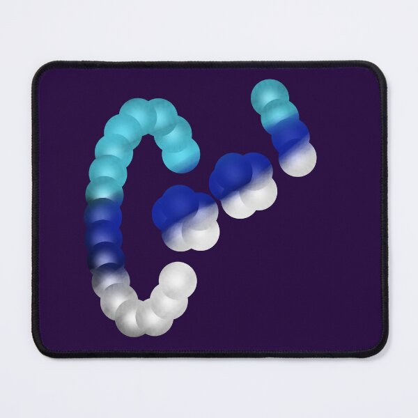 Item preview, Cool | Icy Blue Gradient 3D Typography designed and sold by HopeAndHustle.