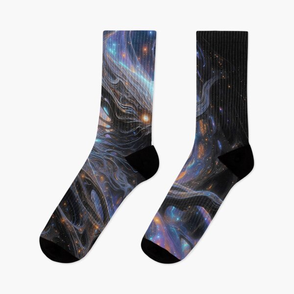 Item preview, The Guardian of the Celestial Threshold | Cosmic Portal Entity | Visionary Wall Art designed and sold by House of the Charlatan.