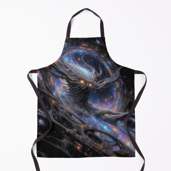 Item preview, The Guardian of the Celestial Threshold | Cosmic Portal Entity | Visionary Wall Art designed and sold by House of the Charlatan.