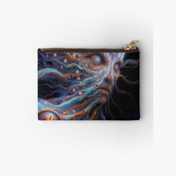 Item preview, The Guardian of Infinite Witness | Cosmic Watcher Entity | Visionary Psychedelic Wall Art designed and sold by House of the Charlatan.