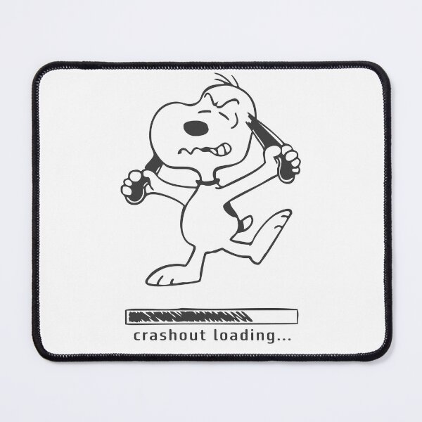Item preview, snoopy crashes out designed and sold by retrocreations|.