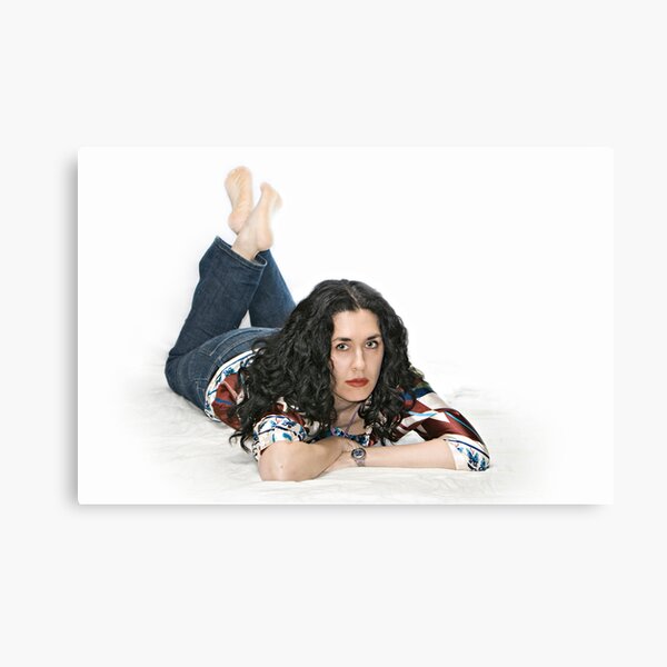 Helen on White. Canvas Print