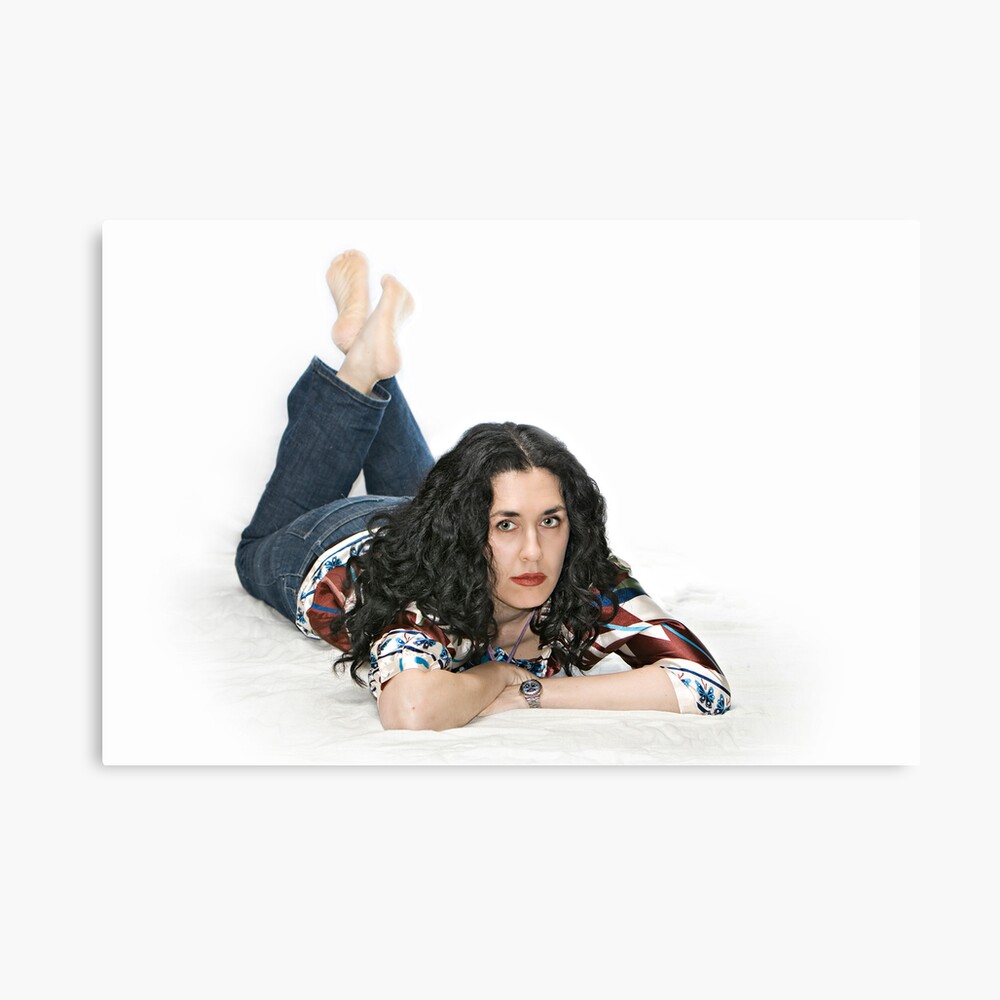Helen on White. Canvas Print