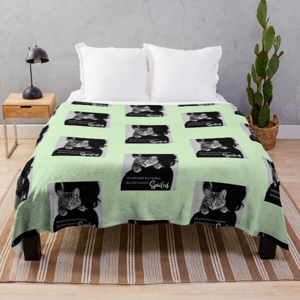 Item preview, My cat's past is a mystery Cat Rescue designed and sold by Sachie's Studio.