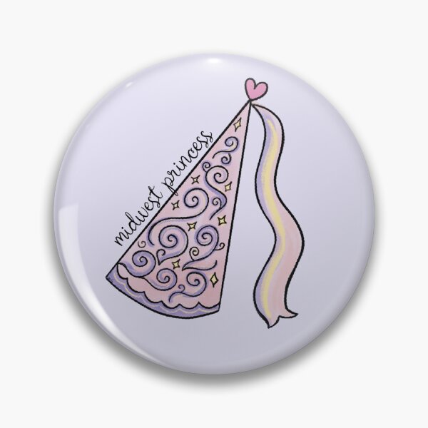 Item preview, midwest princess hat sticker designed and sold by ACB Designs.