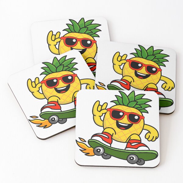 Item preview, Cool pineapple skater designed and sold by getidea7788.