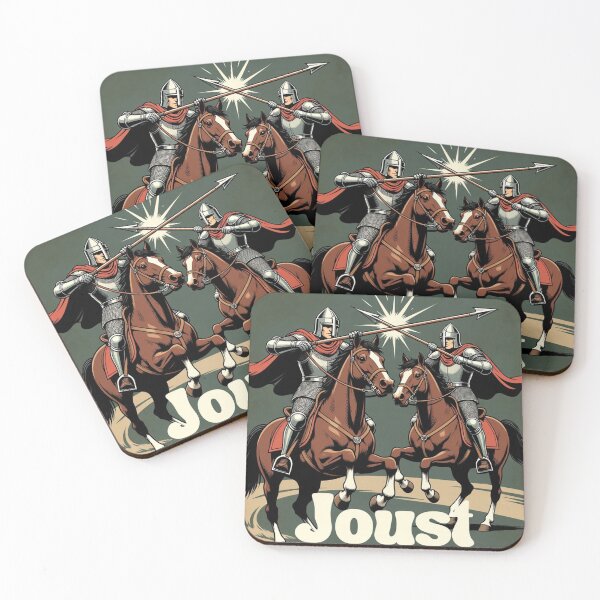 Item preview, Funny Jousting Glory Parody Poster designed and sold by Hermits-Loft.