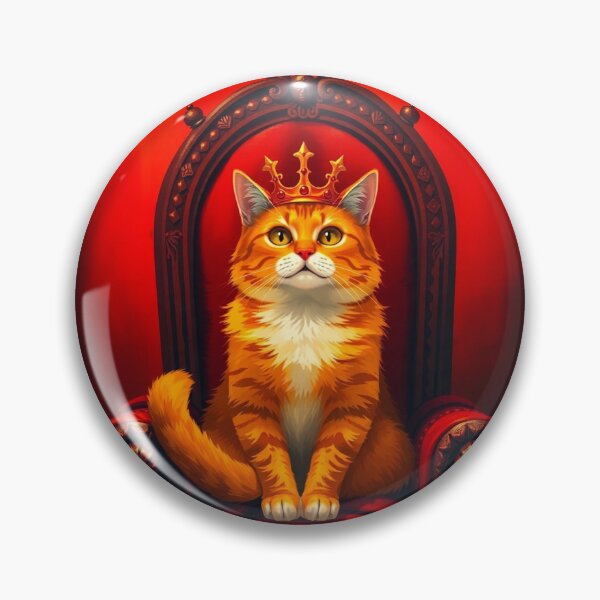 Item preview, Once a Stray Now a King Cat Rescue designed and sold by Sachie's Studio.