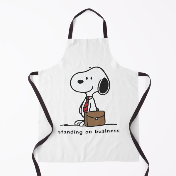 Item preview, snoopy stands on business designed and sold by retrocreations|.
