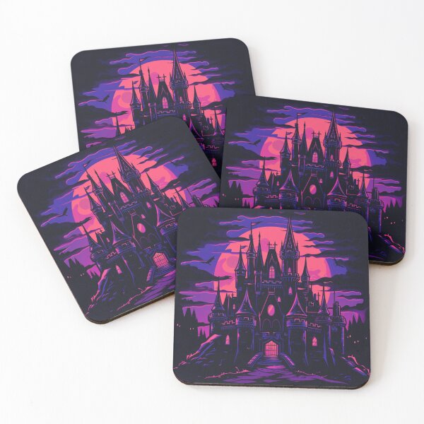 Item preview, Spooky Mansion designed and sold by bubblyrainbow.