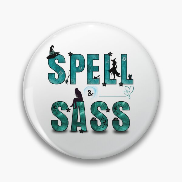 Item preview, Spell & Sass – Ocean Magic Teal Design designed and sold by PixelByHajni.
