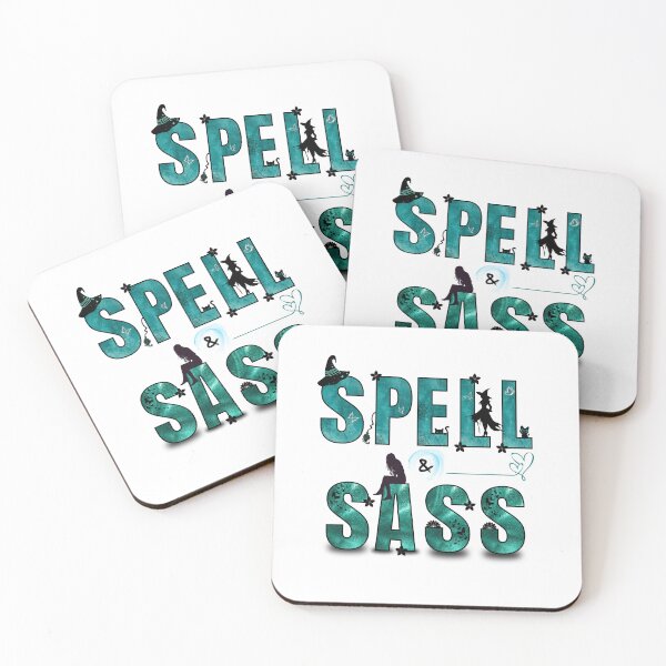 Item preview, Spell & Sass – Ocean Magic Teal Design designed and sold by PixelByHajni.
