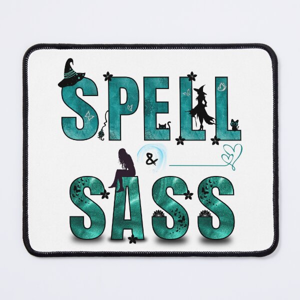 Item preview, Spell & Sass – Ocean Magic Teal Design designed and sold by PixelByHajni.