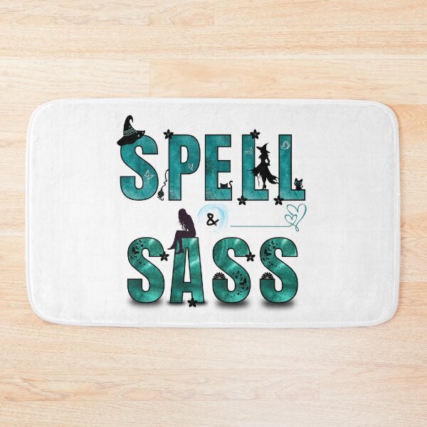 Item preview, Spell & Sass – Ocean Magic Teal Design designed and sold by PixelByHajni.