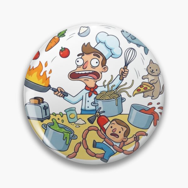 Item preview, Funny Overcooked designed and sold by Charming-Sip.