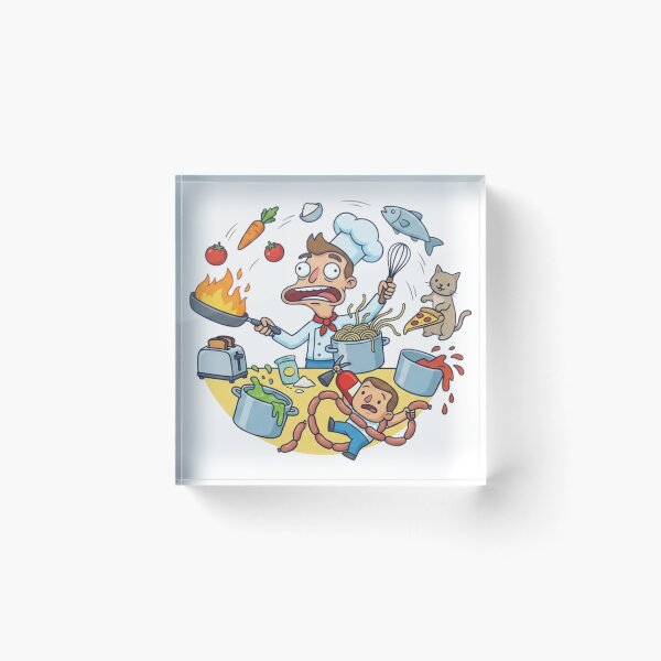 Item preview, Funny Overcooked designed and sold by Charming-Sip.