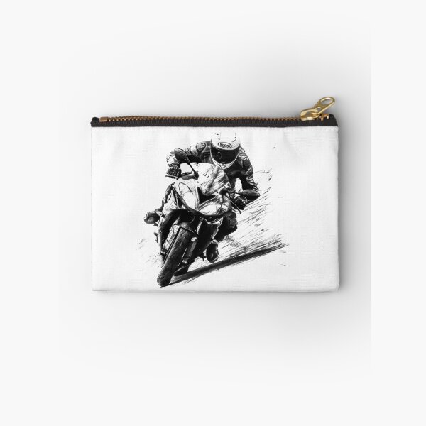 Item preview, Sportbike Racing Illustration – Dynamic Motorcycle Rider Sketch Art designed and sold by inkoutninja.