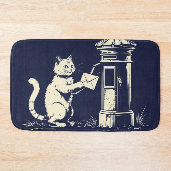 Item preview, Midnight Mail Cat – Letters After Dark designed and sold by LEO'S CREATURE　れおずくりーちゃー.