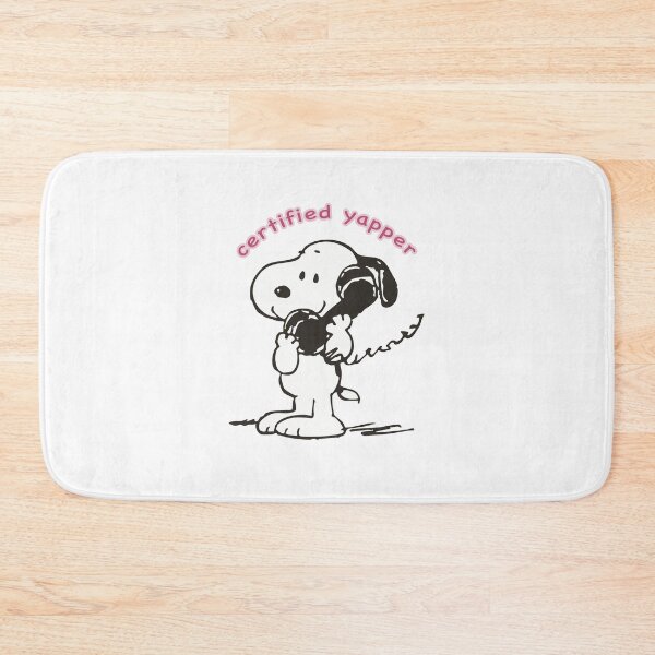 Item preview, snoopy talks on the phone designed and sold by retrocreations|.