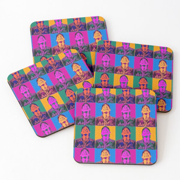 Item preview,  Custom  Andy Warhol portrait designed and sold by Nora Gad.
