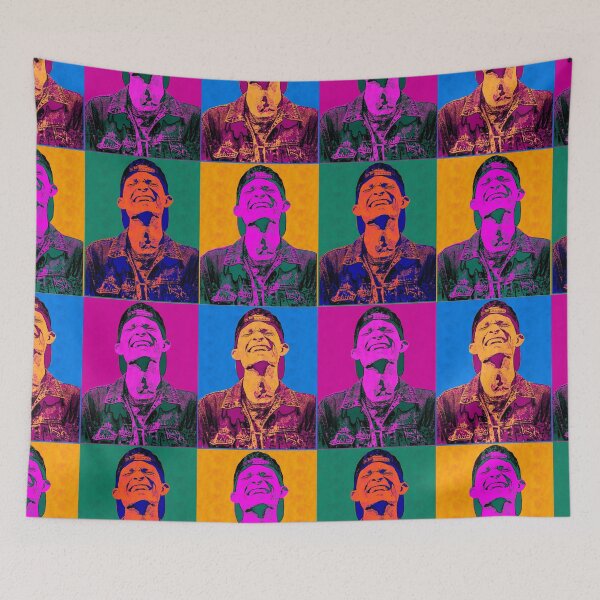 Item preview,  Custom  Andy Warhol portrait designed and sold by Nora Gad.