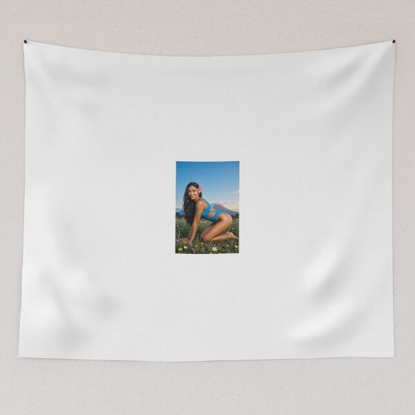 Item preview, Shanti in Azure Swimsuit Amidst Mountain Meadow designed and sold by CathryneDelamort.
