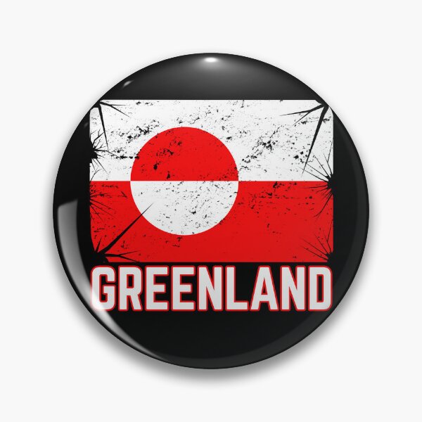 Item preview, Greenland flag designed and sold by Minimalismat.