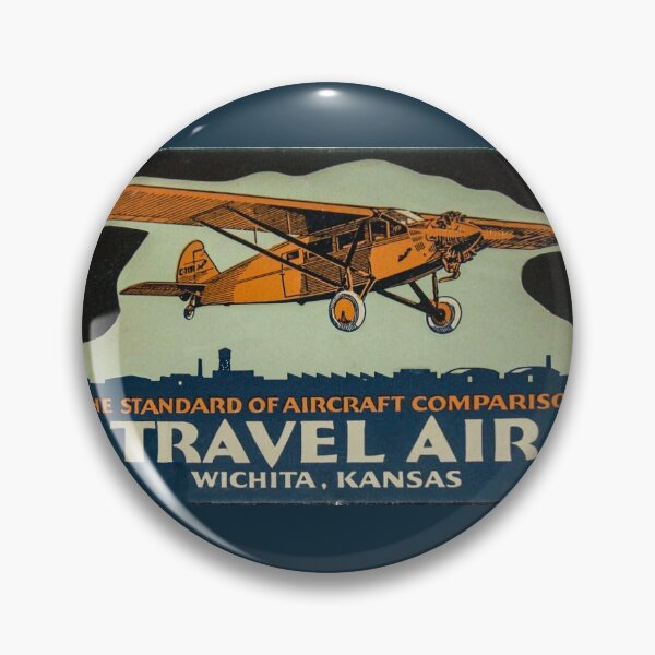 Item preview, Travel Air, Vintage Aircraft from Wichita Kansas designed and sold by Henry Nelson Design.