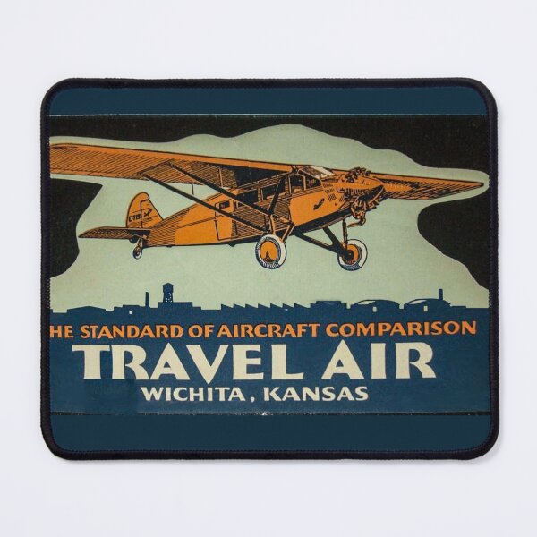 Item preview, Travel Air, Vintage Aircraft from Wichita Kansas designed and sold by Henry Nelson Design.