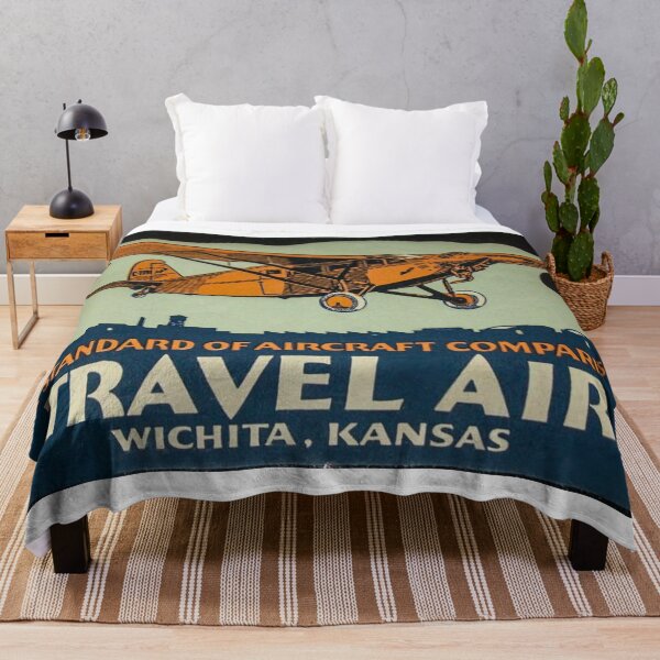 Item preview, Travel Air, Vintage Aircraft from Wichita Kansas designed and sold by Henry Nelson Design.