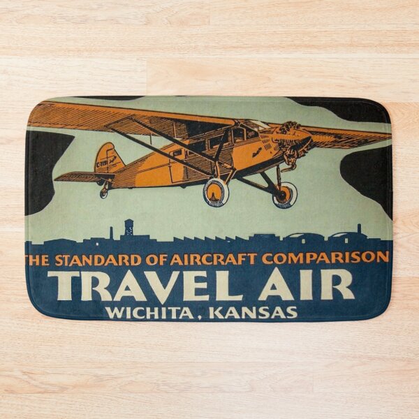Item preview, Travel Air, Vintage Aircraft from Wichita Kansas designed and sold by Henry Nelson Design.