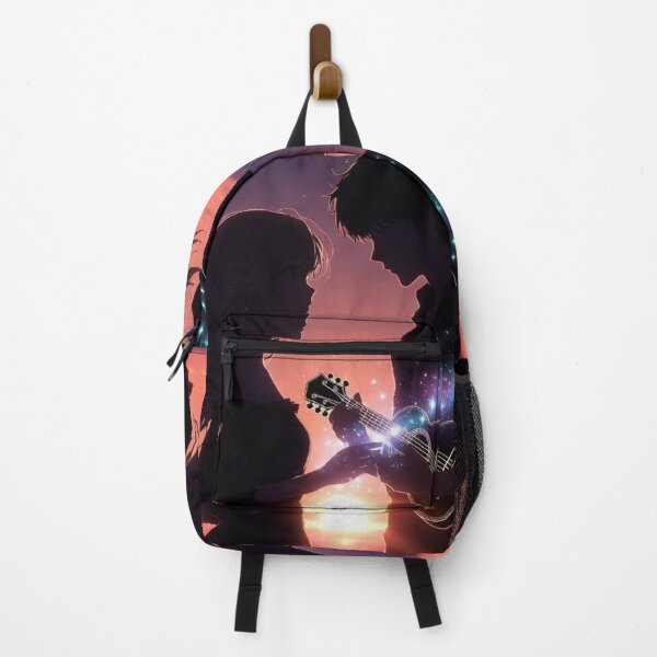 Item preview, Sunset Melody of Love Silhouette designed and sold by PixelVibe782.