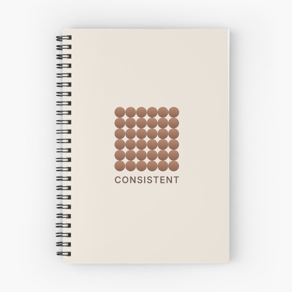 Item preview, Consistent – Minimal Discipline & Habit Builder Design designed and sold by The SD Ink.