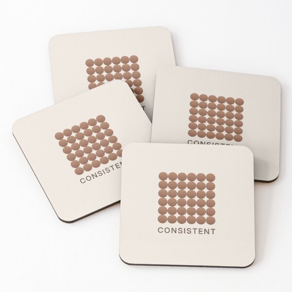 Item preview, Consistent – Minimal Discipline & Habit Builder Design designed and sold by The SD Ink.