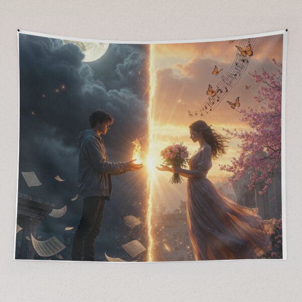 Item preview, Eternal Love Between Two Worlds designed and sold by PixelVibe782.
