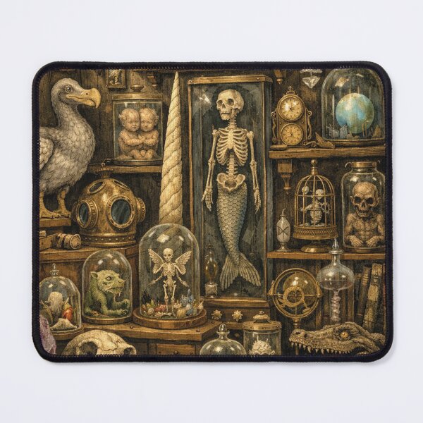 Item preview, Antique Cabinet of Curiosities, Mystical Chamber of Wonders, Collage designed and sold by Mauswohn.