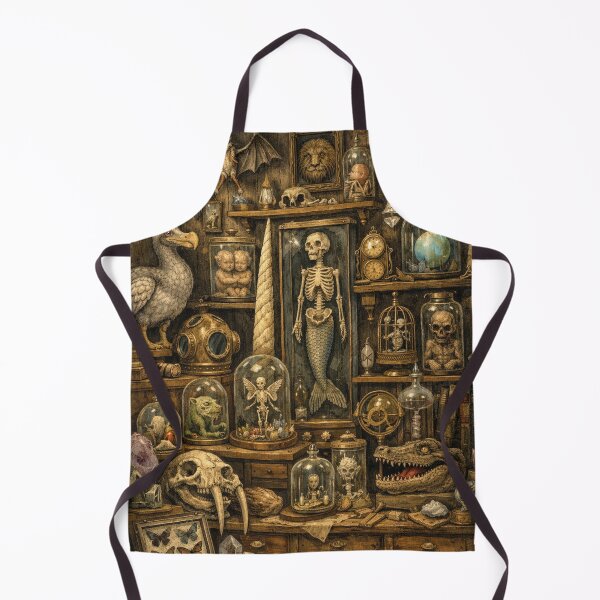 Item preview, Antique Cabinet of Curiosities, Mystical Chamber of Wonders, Collage designed and sold by Mauswohn.
