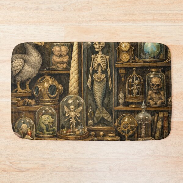 Item preview, Antique Cabinet of Curiosities, Mystical Chamber of Wonders, Collage designed and sold by Mauswohn.