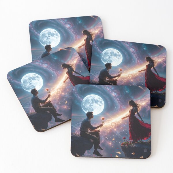 Item preview, Eternal Love Across the Stars designed and sold by PixelVibe782.